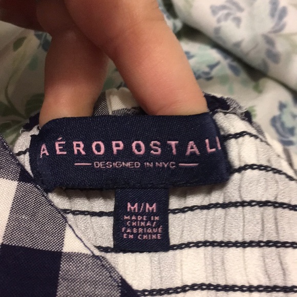 Aeropostale navy and white sundress. - Picture 3 of 3